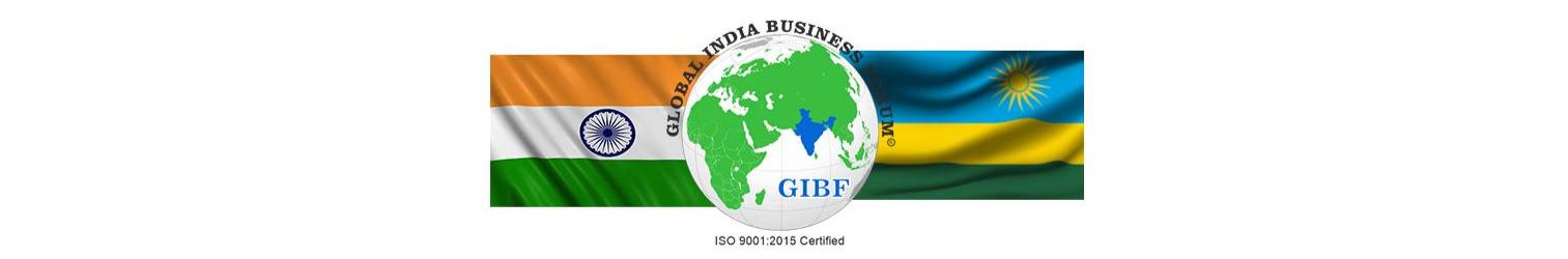 India  Rwanda Business and Cultural Council and GIBF logo 